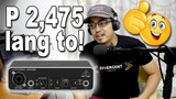 Very affordable but decent sounding recording gear | available at Lazada Philippines