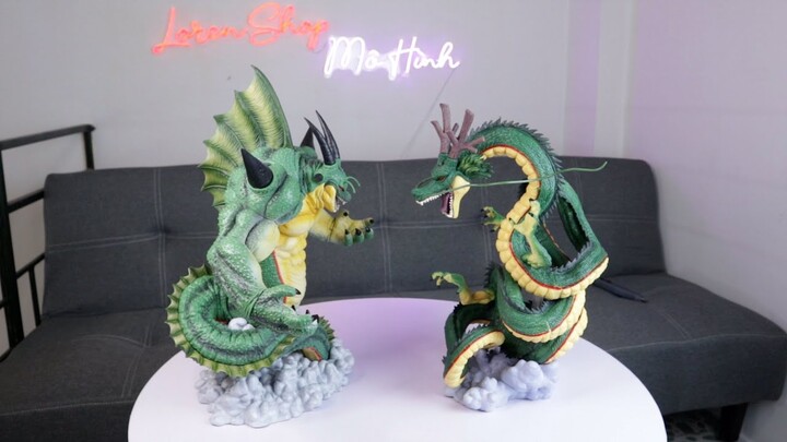 Unbox Mô hình Dragonball Z | Rồng trái đất và rồng Namek - Shenron vs Porunga