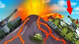 [Hoạt hình xe tăng] Vụ phun trào núi lửa [1080P]