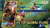 LANCELOT RAM SW VS TOP GLOBAL 3 LING 🔥, WHO WINS? | LANCELOT GAMEPLAY #229 | MOBILE LEGENDS
