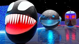 Ma cơ khí VS Pac-Man cơ khí đen