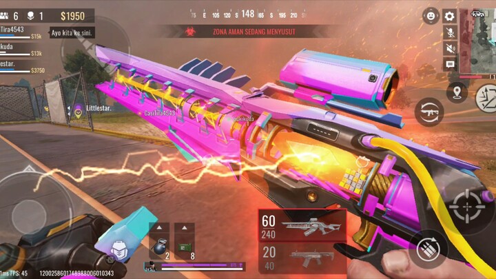 review skin senjata terbaru di blood strike