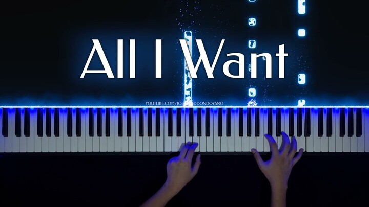 Kodaline- All I Want | Piano Cover with Strings (with PIANO SHEET)
