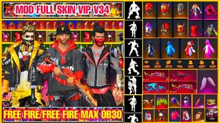 HƯỚNG DẪN MOD SKIN FREE FIRE OB30 V34 VIP - MOD FULL SKIN SÚNG, MOD SKIN QUẦN ÁO, HÀNH ĐỘNG, BOM KEO