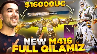 16.000UC GA YANGI M416 NI KILL CHAT QILDIM / NEW ULTIMATE SET