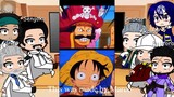 Marines reacts to luffy (one piece)