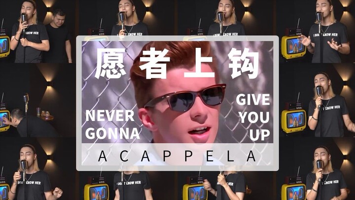 【你被骗了】新人UP主100%还原金曲《Never Gonna Give You Up》仅凭一张嘴！