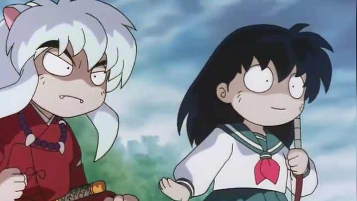 These two dolls are suitable for InuYasha and Kagome's wedding.