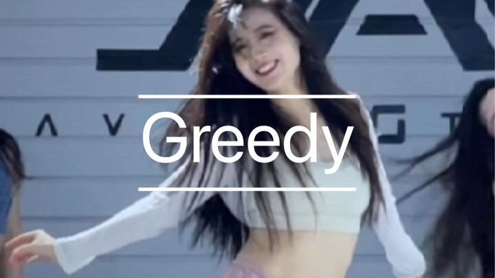 惊了 这个女人头发好多《Greedy》#liya编舞