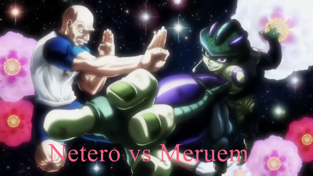 hunter x hunter ep.125 netero vs meruem (part1) - BiliBili