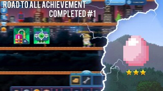 ROAD TO ALL ACHIEVEMENT COMPLETED #1 | Pixel Worlds