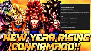 BANNER DE NEW YEAR RISING CONFIRMADO!! LF GARANTIZADO DRAGON BALL LEGENDS