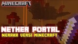 Neraka versi Minecraft! Gak sengaja nemuin Nether Portal! - Minecraft PE