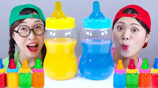 ลูกอมเยลลี่ขวดใหญ่ โดนา DONA Mukbang