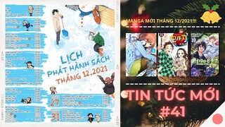 NEWS #41: Lịch Phát Hành Tháng 12/2021 Từ NXB Kim Đồng / Thanh Gươm Diệt Quỷ Đã Quay Trở Lại!!!