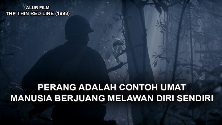 KISAH NYATA.!! KUATNYA PERTAHANAN JEPANG | ALUR FILM THE THIN RED LINE (1998)