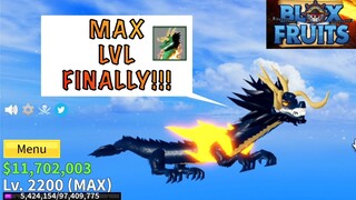 I finally reached MAX LVL with DRAGON FRUIT | BLOXFRUITS