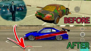 funny🤣rebuilding dirty nissan silvia s15 car parking multiplayer roleplay new update 2021