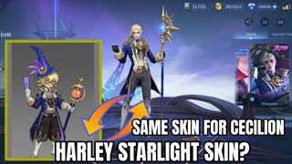 Harley 2nd Starlight Skin or SPECIAL? | Harley & Cecilion Squad Skin Design | MLBB