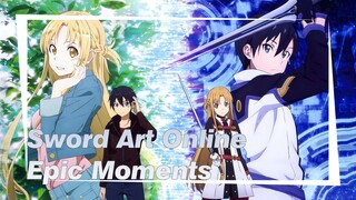 Sword Art Online|[Epic Compilation/1080P 60]Epic Moments in Ordinal Scale