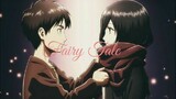 |Mikasa and Eren|Fairy tale {AMV} -Alexander Rybak (slowed + reverb)