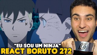 COMO ESSE KAWAKI VAI SE TORNAR VILÃO?! React Boruto 272