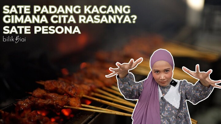 SATE PADANG KUAH KACANG DISINI FAVORIT BIAI!
