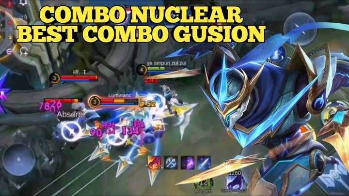 Combo Nuclear Best Combo Gusion