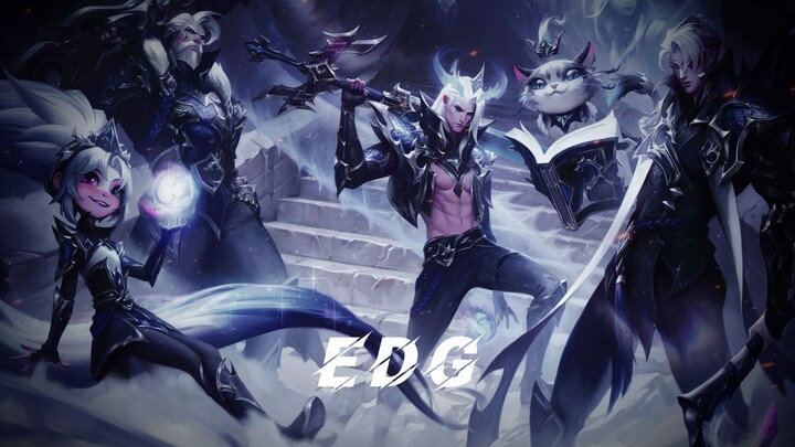 [EDG Champion Skin] Lihat betapa bahagianya kucing itu tersenyum!