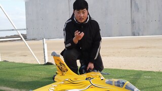 This guy looks really cool when flying FMS 80 Ducted Rafale Unboxing Experience