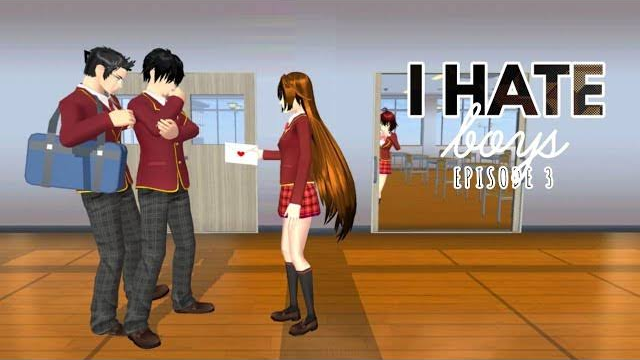 I Hate Boys 🙅‍♀️ Episode 3 - Love Letter | Sakura School Simulator Love Story