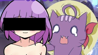 [Terong] Ula imut yang tidak sengaja mengganggu pekerjaan ibunya