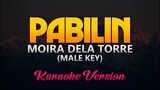 Pabilin - Moira Dela Torre (Karaoke/Instrumental)(Male Key)