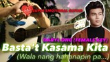 Bastat Kasama Kita FEMALE Key Daryl Ong Instrumental guitar karaoke cover with lyrics