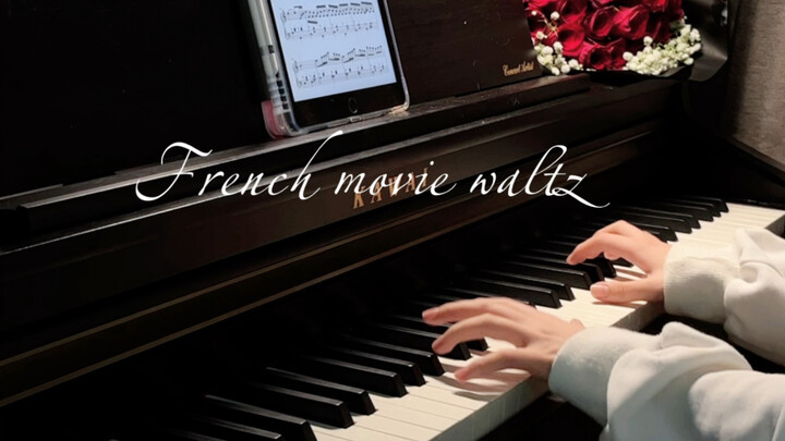 French movie waltz | Small French romantic piano music | French movie waltz
