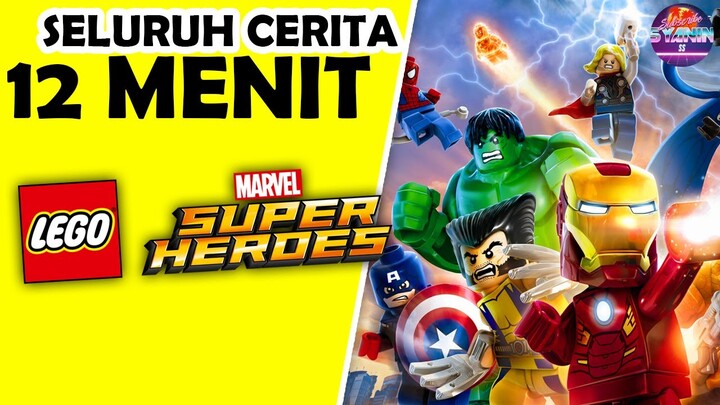 Seluruh Alur Cerita LEGO MARVEL SUPER HEROES Indonesia Hanya 12 MENIT - Captain America & Iron Man