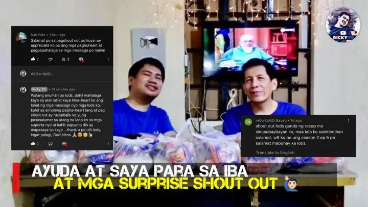 Ayuda at Saya Para sa Iba | Surprise Shout Out | Tagalog Movie Recap | Ricky Tv | April  16, 2022