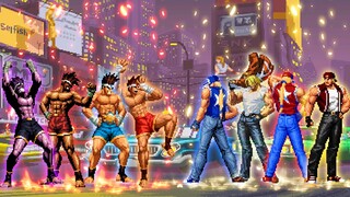 Joe Higashi Team VS Terry Bogard Team | .M.U.G.E.N.