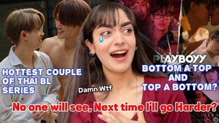 Reaction to Playboy the Series BL tiktok; Insane and Wild couple having no Mercy to Spice it up!