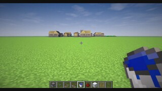 Hướng dẫn sử dụng súng điện từ pháo đá đỏ Minecraft có thể bắn xuyên làng chỉ bằng một phát bắn