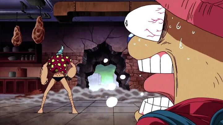 Cut out all dialogue! Franky vs Owl! The perverted fight is so funny