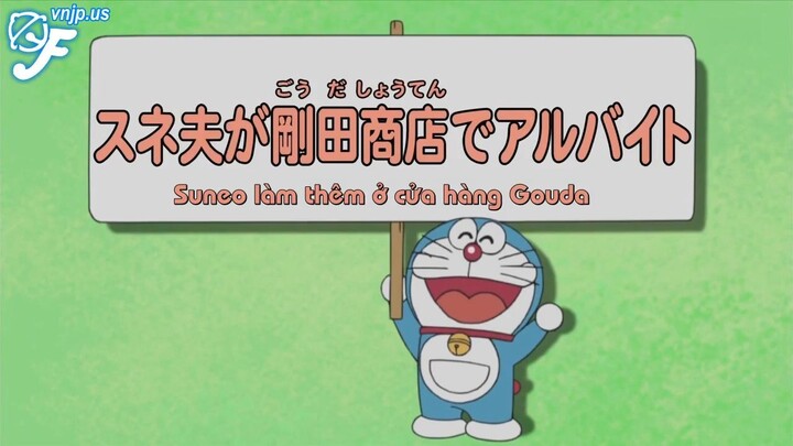 Doraemon : Trận chiến tuyết ấm - Suneo làm thêm ở cửa hàng Gouda