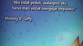 kata kata Luffy