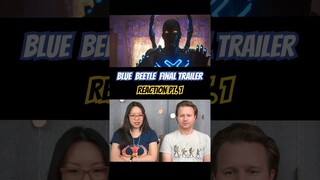 Blue Beetle final trailer - our reaction (part 1) #shorts #bluebeetle #dc