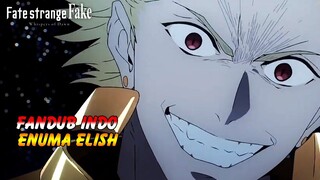 Gilgamesh vs Enkidu - Fandub Indo Fate Strange Fake