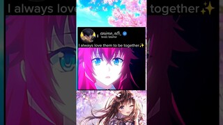 i always love them to be together #anime #animeedit #animelover #romantic #love