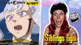 RILL'S  BACK STORY | NOELLE VS SOLID !!! Black Clover Episode 76 and 77 REACTION + REVIEW
