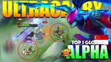 Alpha Crazy HyperCarry! Late Game Monster! | Top 1 Global Alpha Gameplay By Junrong ~ MLBB