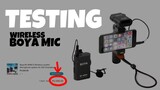 WIRELESS MIC: Testing kung paano ito gamitin