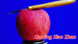 [DIY]Carving Xiao Zhan on an apple|<Zhu Shi>